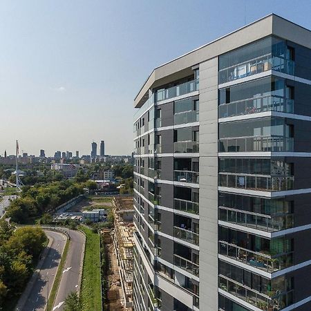 Novis Apartments Panorama View Warschau Exterior foto